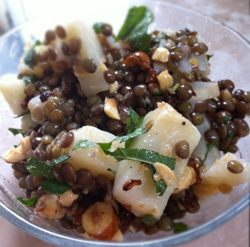 Lentil Celeriac Salad 2