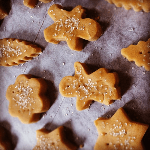 uncooked short bread
