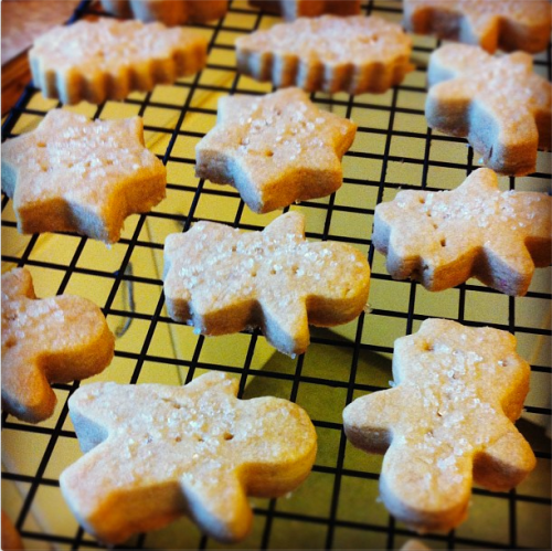 Cooling shortbread