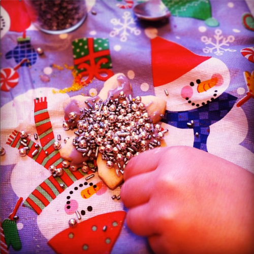 Felix works on cookie