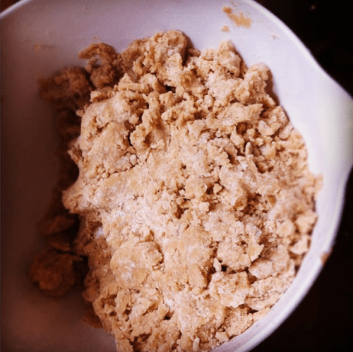 Shortbread dough